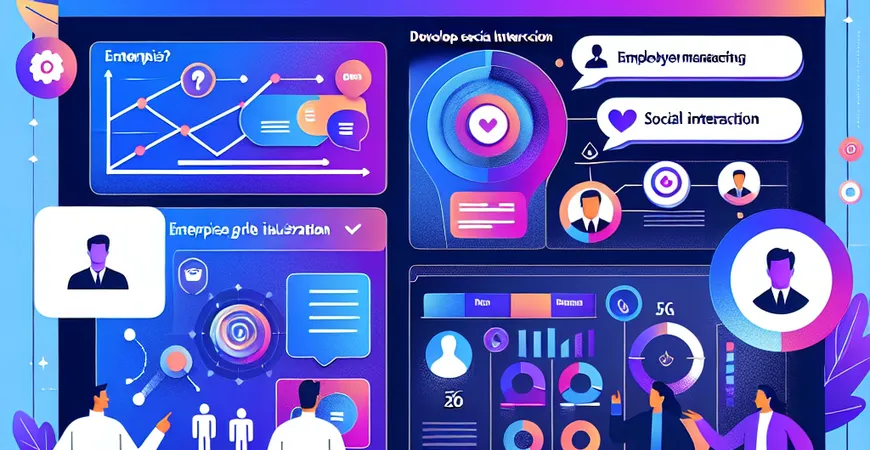 员工管理工具推广如何增强用户粘性？开发 “社交互动功能”